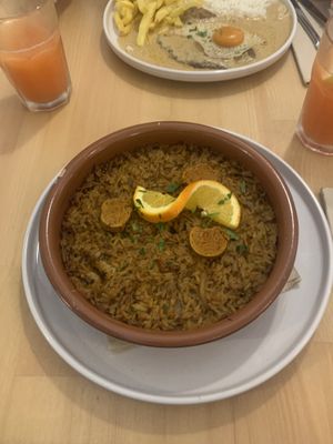 Arroz sem pato  #Veganuary at A Minha Avó in Lisbon