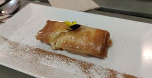 Pastel de nata at A Minha Avó in Lisbon