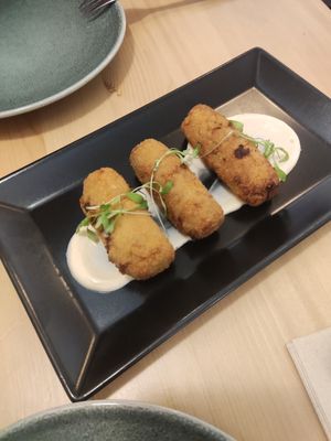 Croquettes at A Minha Avó in Lisbon