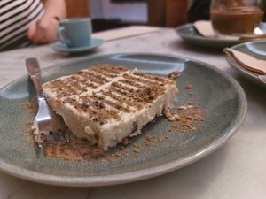 Bolo de bolacha at A Minha Avó in Lisbon