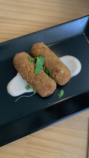 Croquetes de “carne"  at A Minha Avó in Lisbon