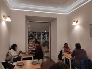 Inside at A Minha Avó in Lisbon