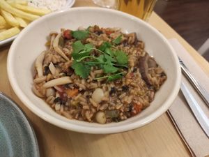 Arroz de "polvo" at A Minha Avó in Lisbon