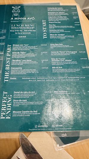   at A Minha Avó in Lisbon