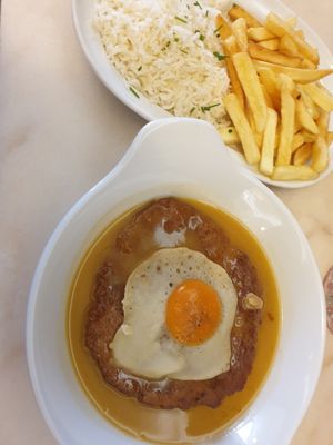 Seitan with ovo at A Minha Avó in Lisbon