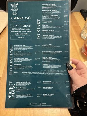  at A Minha Avó in Lisbon