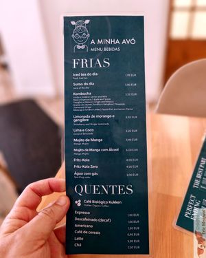 Drinks at A Minha Avó in Lisbon