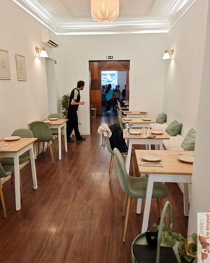 Inside at A Minha Avó in Lisbon