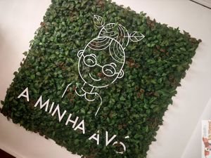 Logo at A Minha Avó in Lisbon