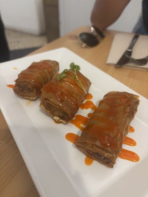 Alheira - entrada   at A Minha Avó in Lisbon