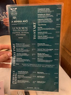  at A Minha Avó in Lisbon