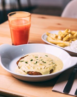 Steak at A Minha Avó in Lisbon