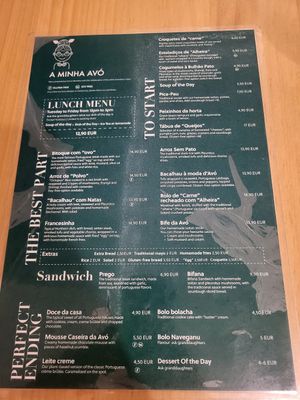  at A Minha Avó in Lisbon