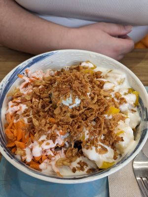 No chicken bowl at The Fresh Poke in Santander