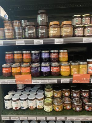 Jam e chocolate spreads/ confetture e crema spalmabili al cioccolato   at Il Germoglio in Bari
