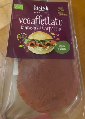 Vegan deli meat   at Il Germoglio in Bari
