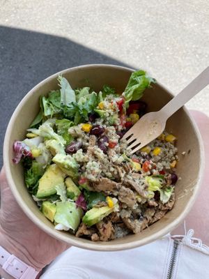 My bowl at Veg Box in Duebendorf
