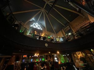 Inside at Frankenstein and Bier Keller in Edinburgh