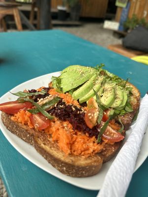 Avocado/ carrot toast  at Tika Frutika - Kiosk in Samara