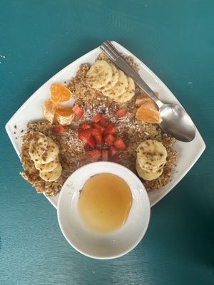 Pancakes with oats  at Tika Frutika - Kiosk in Samara