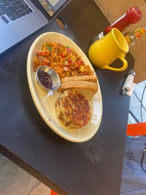 Tofu scramble  at Snooze in Scottsdale
