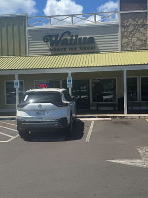  at Wailua Shave Ice Kauai in Kapaa