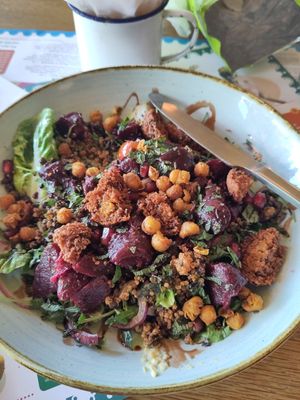 Falafel salad at Lounges - Volpo Lounge in Leicester