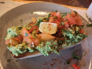 Avocado toast at Lounges - Volpo Lounge in Leicester