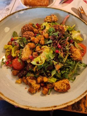 Falafel salad at Lounges - Volpo Lounge in Leicester