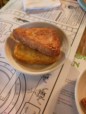 Hash browns at Lounges - Volpo Lounge in Leicester