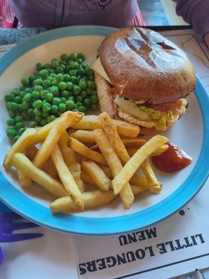 kids falafel burger at Lounges - Volpo Lounge in Leicester