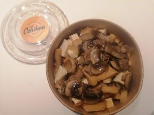 "Montreal" vegan poutine at Mon Caribou in Nancy