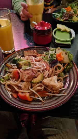 Udon with tofu at Mama Cook in Berlin