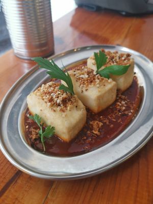 Spicy Crunchy Tofu at Green Revolution - Maybe closed in Lisbon