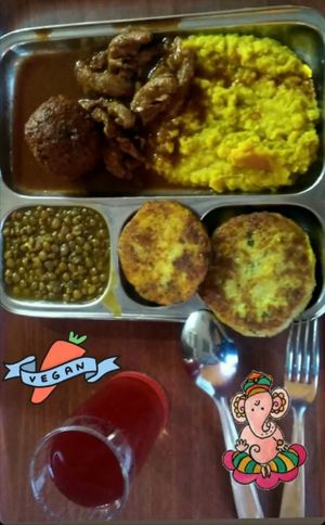 very varied menu at Rama in Riga