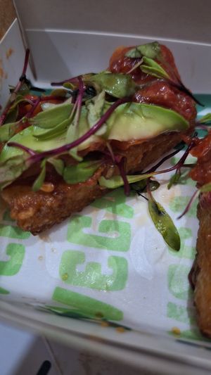 Una delicia crujiente 😋 at Vegan On Polanco in Mexico City