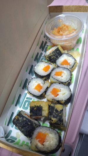 Pura Vida roll at Vegan On Polanco in Mexico City