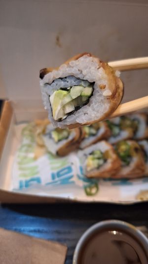 🍣🍣🍣👌🏻🔥🥵🍆🥑 at Vegan On Polanco in Mexico City