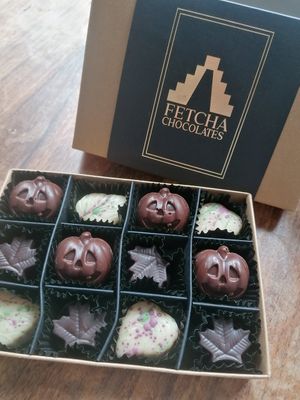 Their autumn collection is just adorable at Fetcha Chocolates in Campbeltown