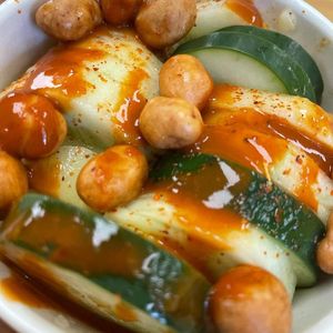 Cucumbers at 3 in 1 Restaurant in Indianapolis