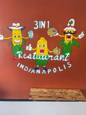 New Paint job in the restaurant at 3 in 1 Restaurant in Indianapolis
