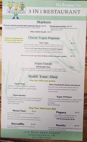 #Veganuary at 3 in 1 Restaurant in Indianapolis