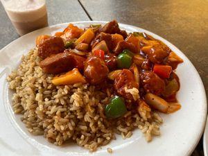   at Wok And Slice in North London