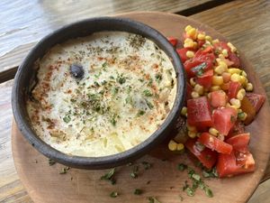 Lunch   at V.O.P. - Very Organic People in Santiago