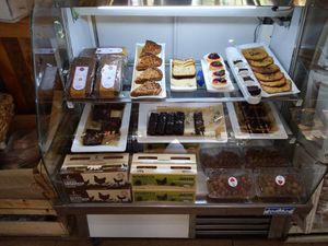 Dessert selection at V.O.P. - Very Organic People in Santiago