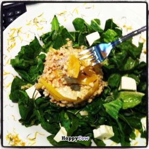 Wheat Salad,  at V.O.P. - Very Organic People in Santiago