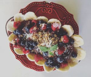 Açai bowl  at V.O.P. - Very Organic People in Santiago