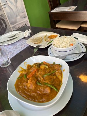Veg curry   at Momo Express in Lagos
