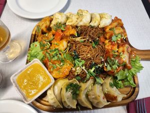 Vegan Momo Combo at Momo Express in Lagos