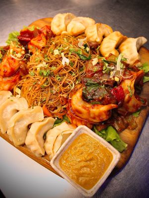 different types of momo at Momo Express in Lagos